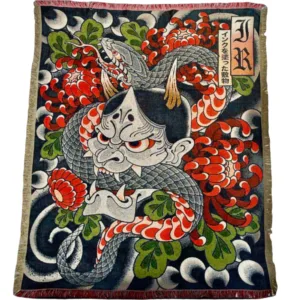 Hannya Snake Tapestry