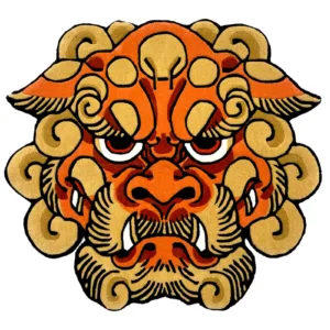 Foo Dog Orange